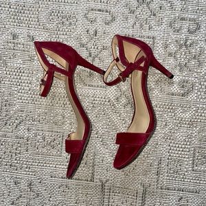 Michael Kors Maroon 3” Heels